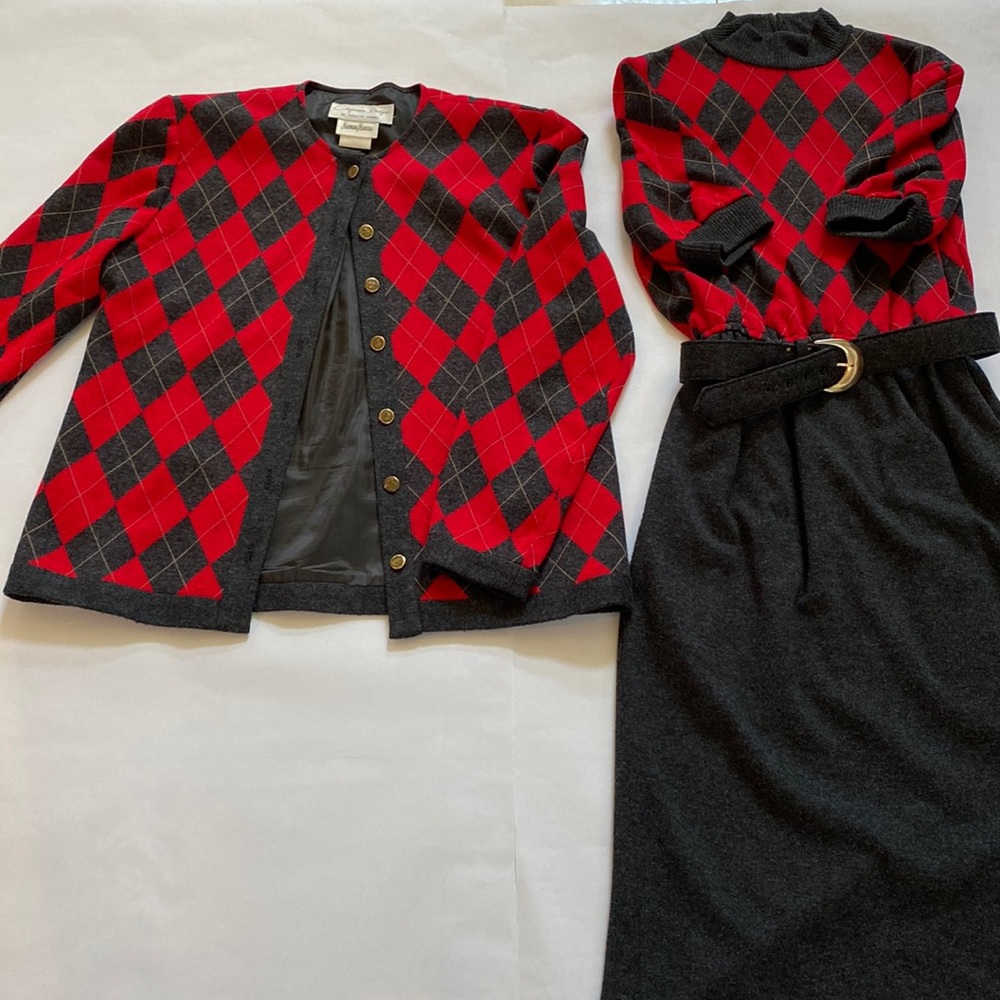 Dress and jacket California Design by Dorothy Samuel.  Made in U.S.A